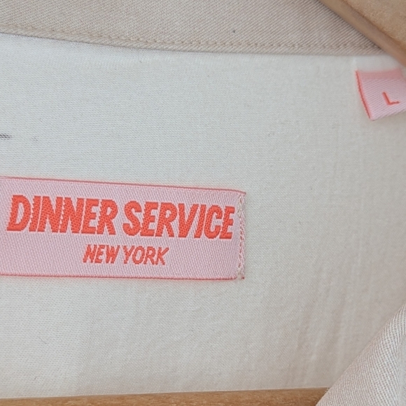 Orville Peck x DSNY | Rodeo Spell Out Omni Top Zip Front Tan Brown Large Unisex - Picture 13 of 15